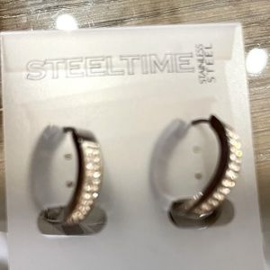 Earrings; never worn